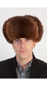 Possum fur hat - Russian style hat